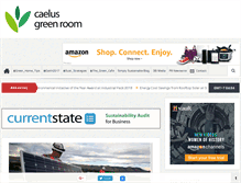 Tablet Screenshot of caelusgreenroom.com
